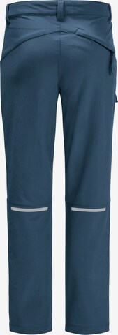 JACK WOLFSKIN Regular Outdoor Pants 'Activate' in Blue