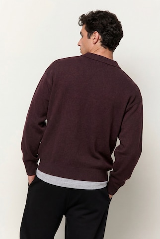 BALMOHK Pullover i brun
