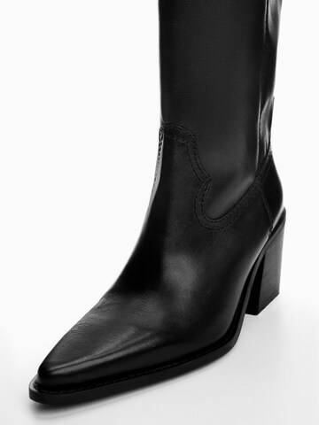 MANGO Stiefel 'Conway' in Schwarz