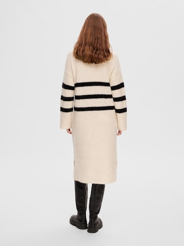 SELECTED FEMME Knit dress 'Maline' in Beige