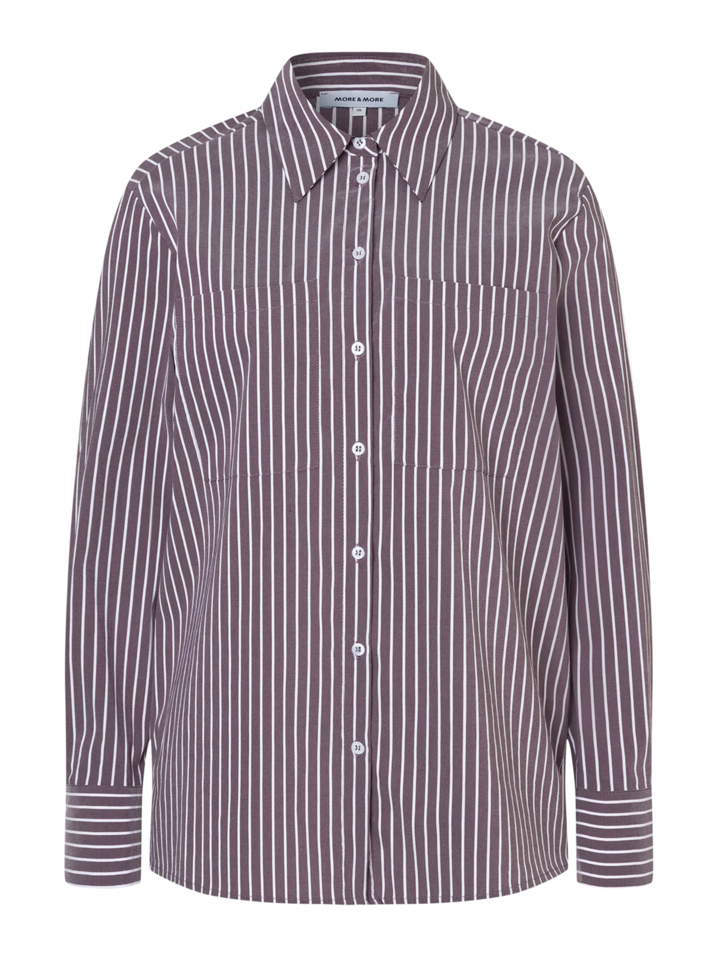 MORE & MORE Blouse in Purple: front