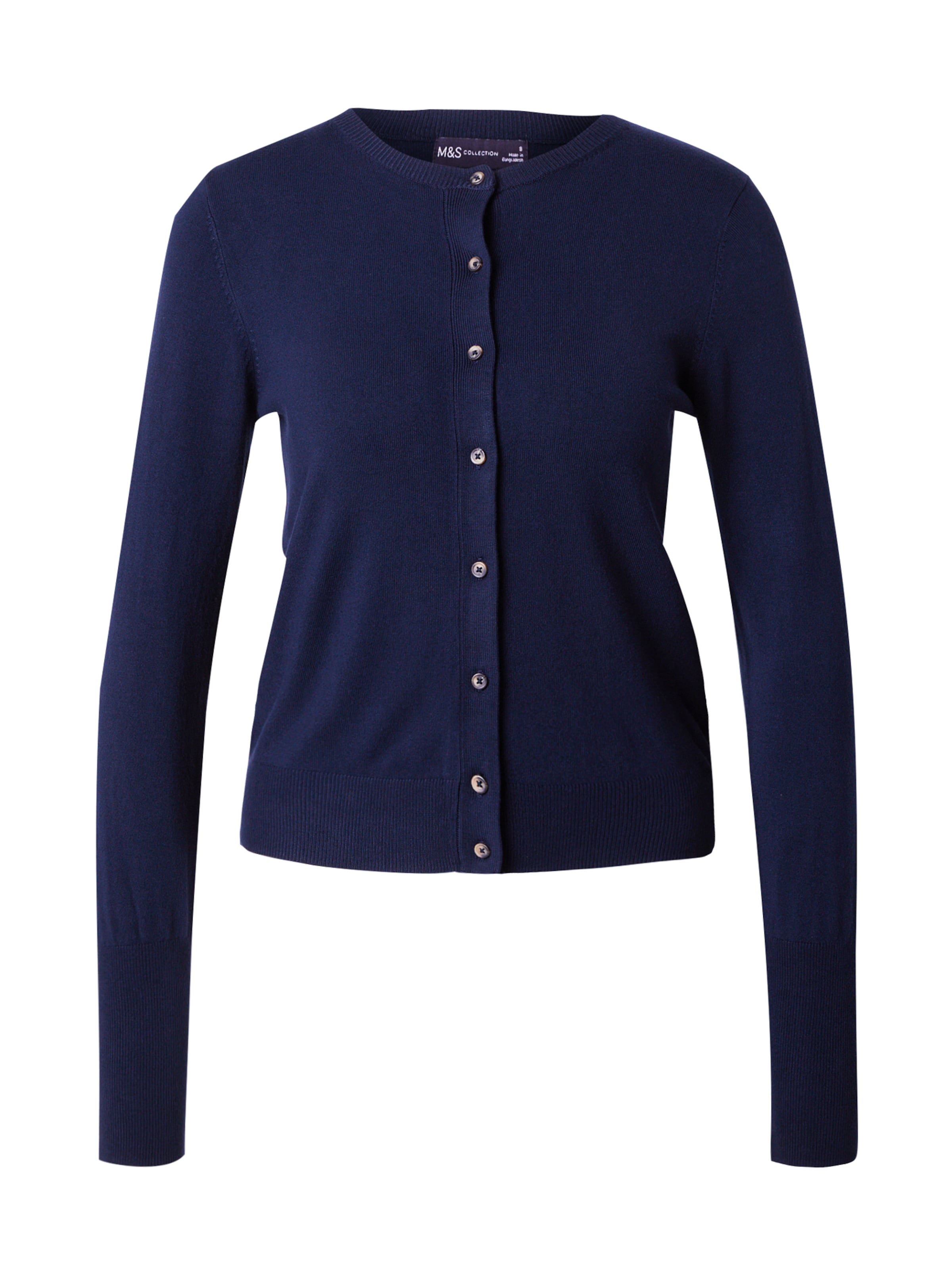 Marks & Spencer Knit cardigan in Blue: front