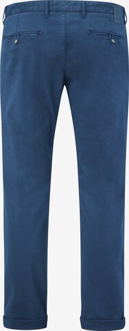 REDPOINT Slimfit Chinohose 'Jasper' in Blau