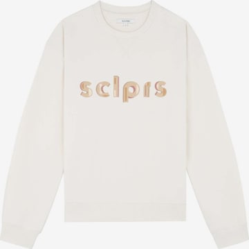 ScalpersSweater majica - bež boja: prednji dio
