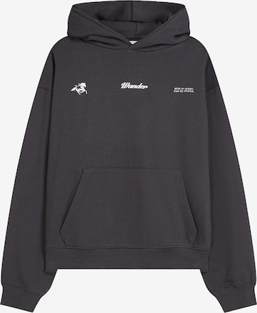 Bershka Sweatshirt in Grau: Vorderseite