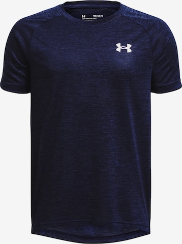 UNDER ARMOUR Performance shirt 'Tech 2.0' in Blue: front