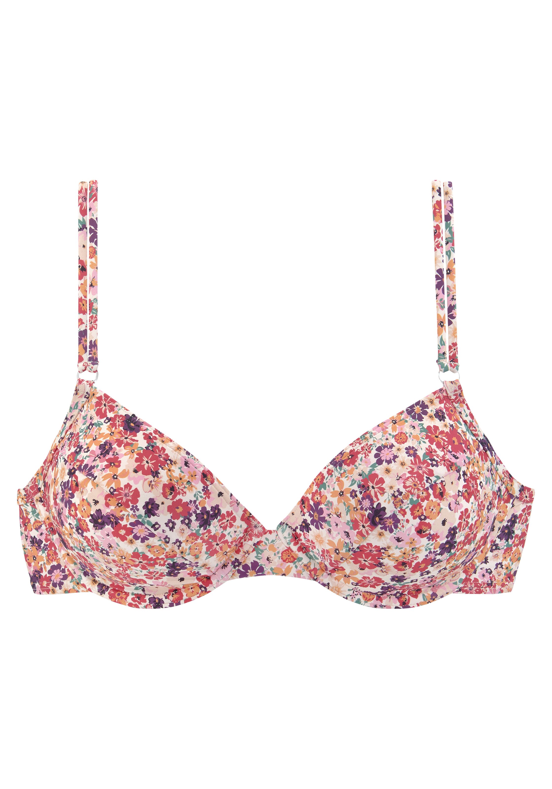 JETTE T-Shirt Bikinitoppi värissä monivärinen: etupuoli