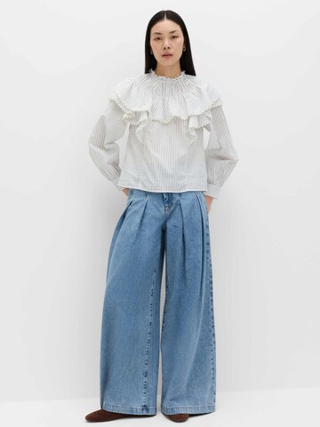 Chemisier Marks & Spencer en blanc