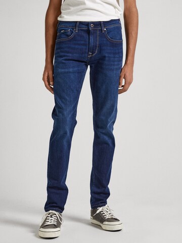 Slimfit Jeans 'Finsbury' di Pepe Jeans in blu: frontale