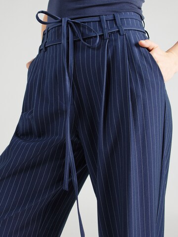 Wide Leg Pantalon à pince 'DENNY' VILA en bleu