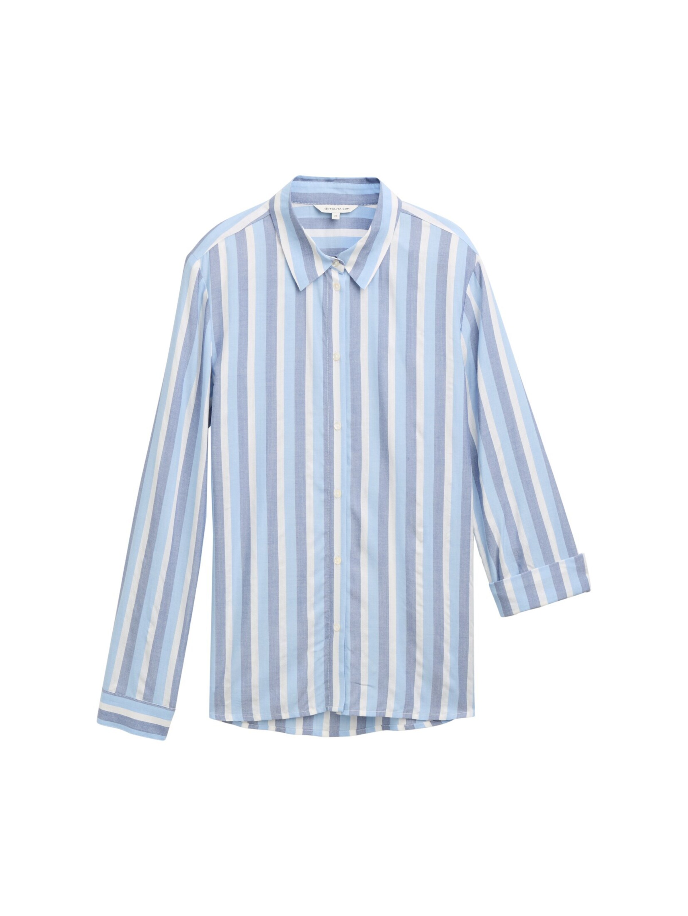 TOM TAILOR Bluse in Blau: Vorderseite