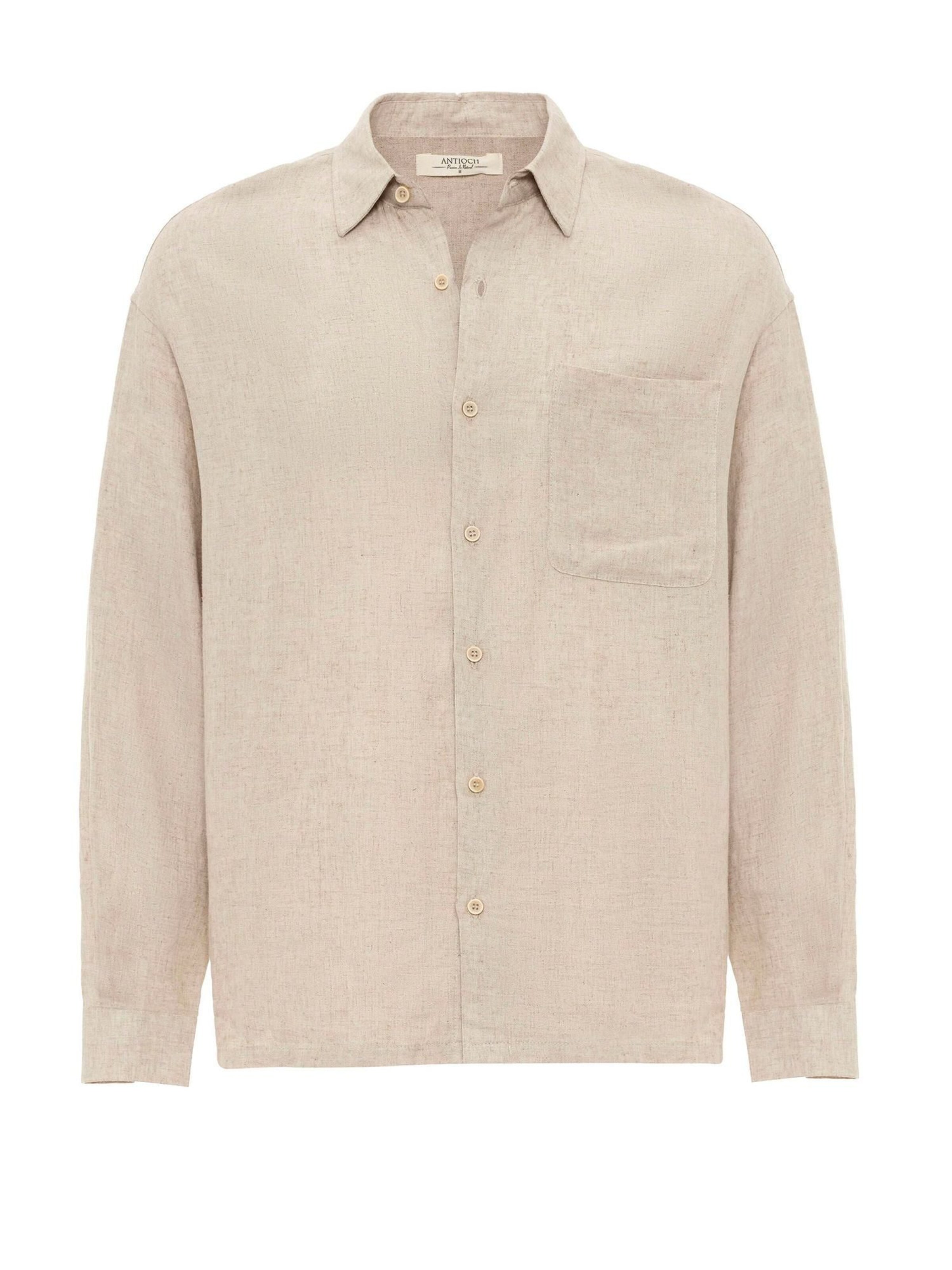 Antioch Regular Fit Skjorte i grå: forside