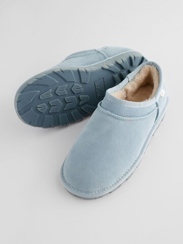Pantoufle Next en bleu