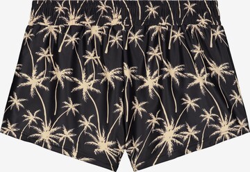 Shiwi Badeshorts 'VACATION PALM' in Schwarz