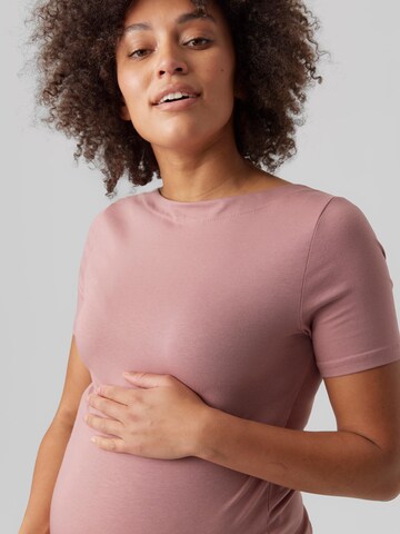 Vero Moda Maternity Shirt 'PANDA' in Pink