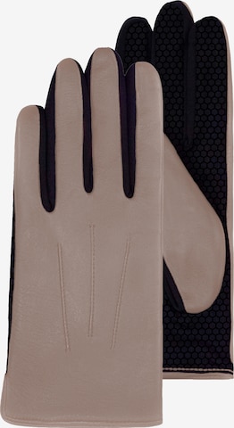 KESSLER Fingerhandschuhe 'MIA Grip' in Grau: Vorderseite