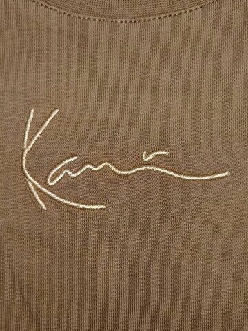 Karl Kani Bluser & t-shirts 'Small Signature Essential' i brun