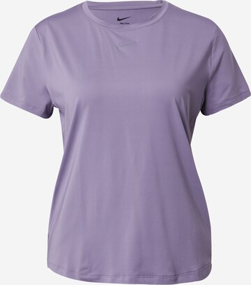 NIKE Funkčné tričko 'ONE CLASSIC' - fialová: predná strana