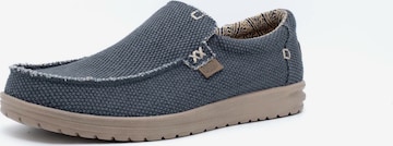 HEY DUDE Moccasins 'Mikka' in Blue: front