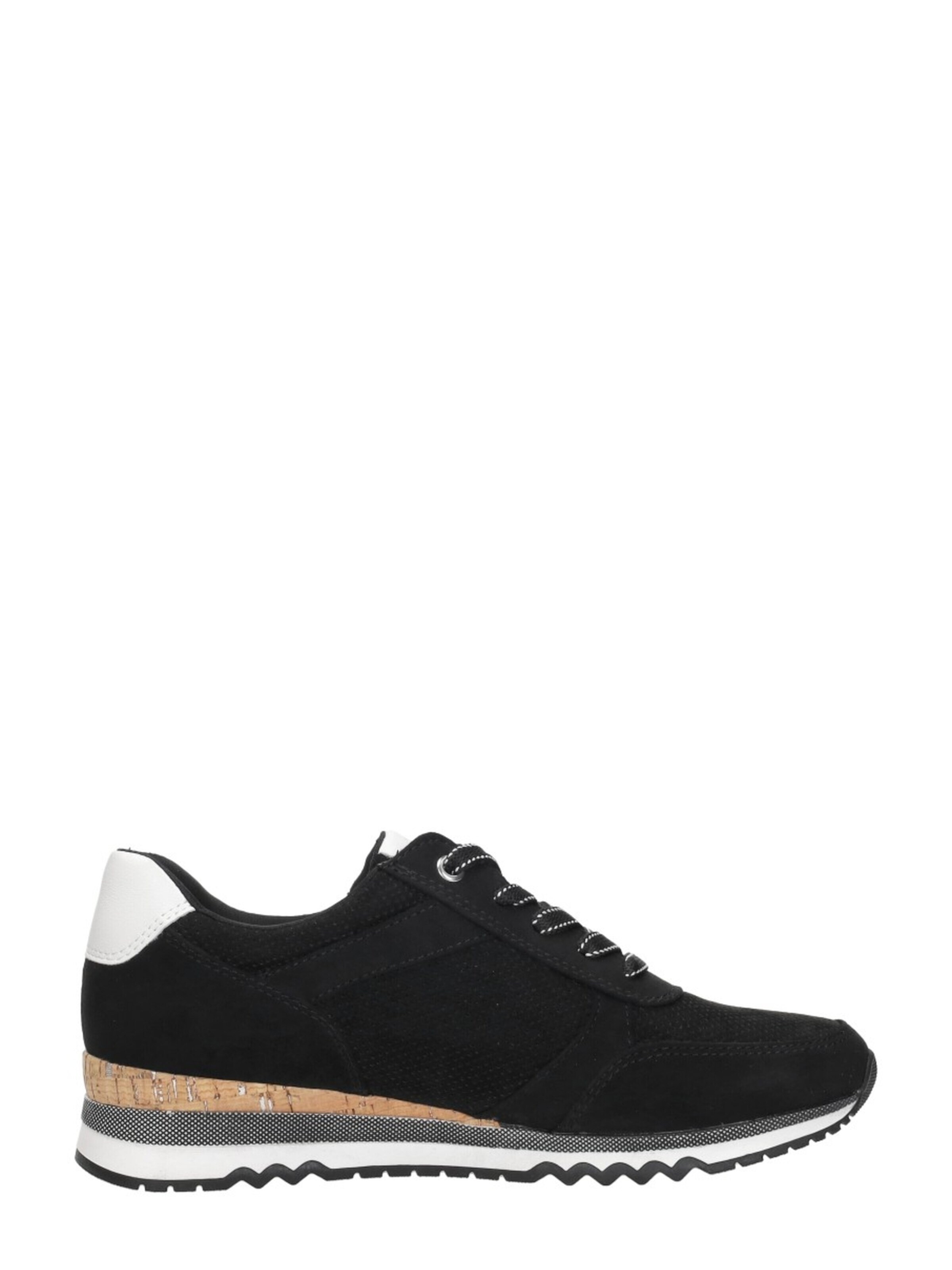 MARCO TOZZI Platform trainers 'Sneakers Laag' in Black