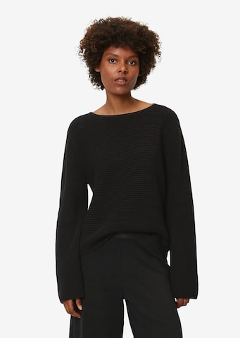 Pull-over Marc O'Polo en noir : devant