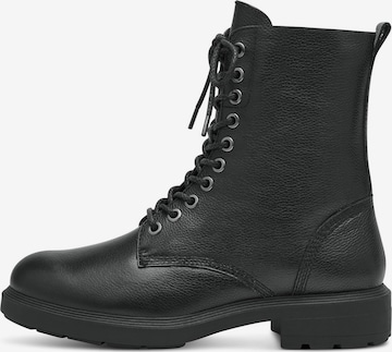 TAMARIS Schnürstiefelette in Schwarz