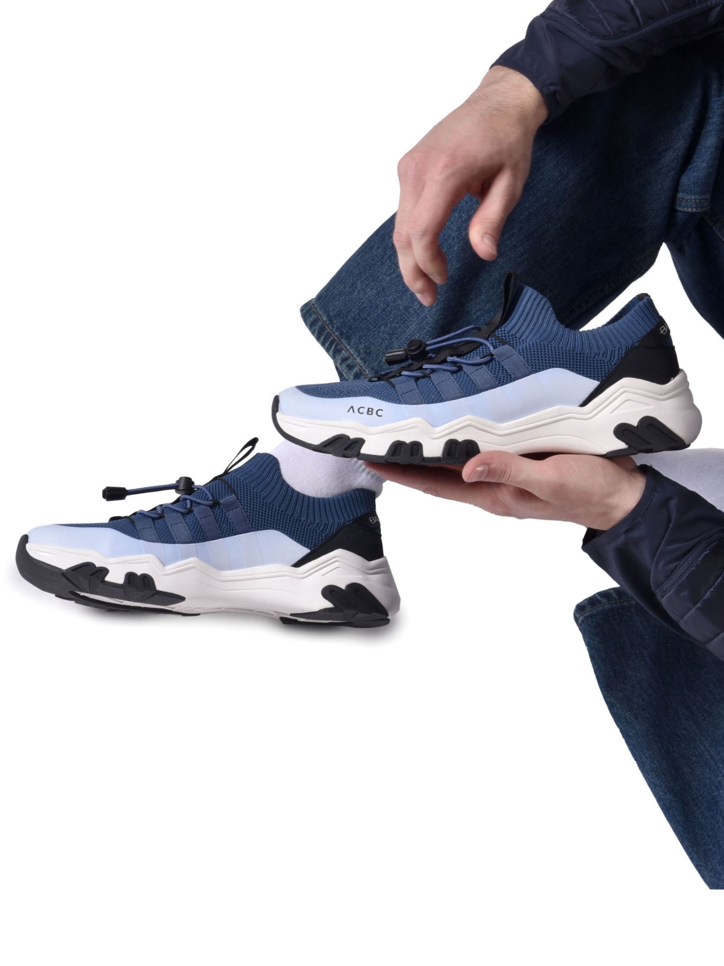 BALDININI Sneakers laag in Blauw