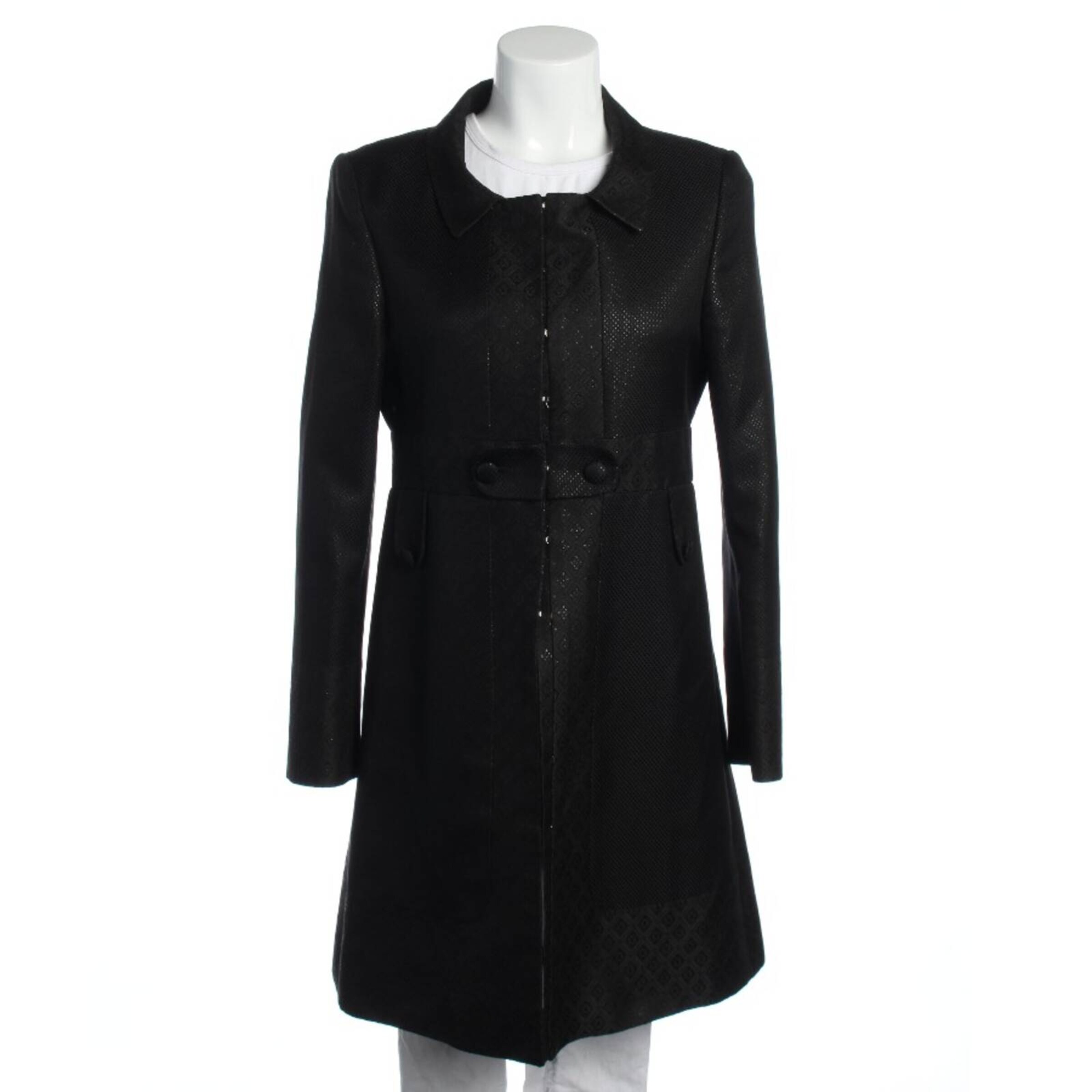 Gucci Jacket & Coat in M in Black: front