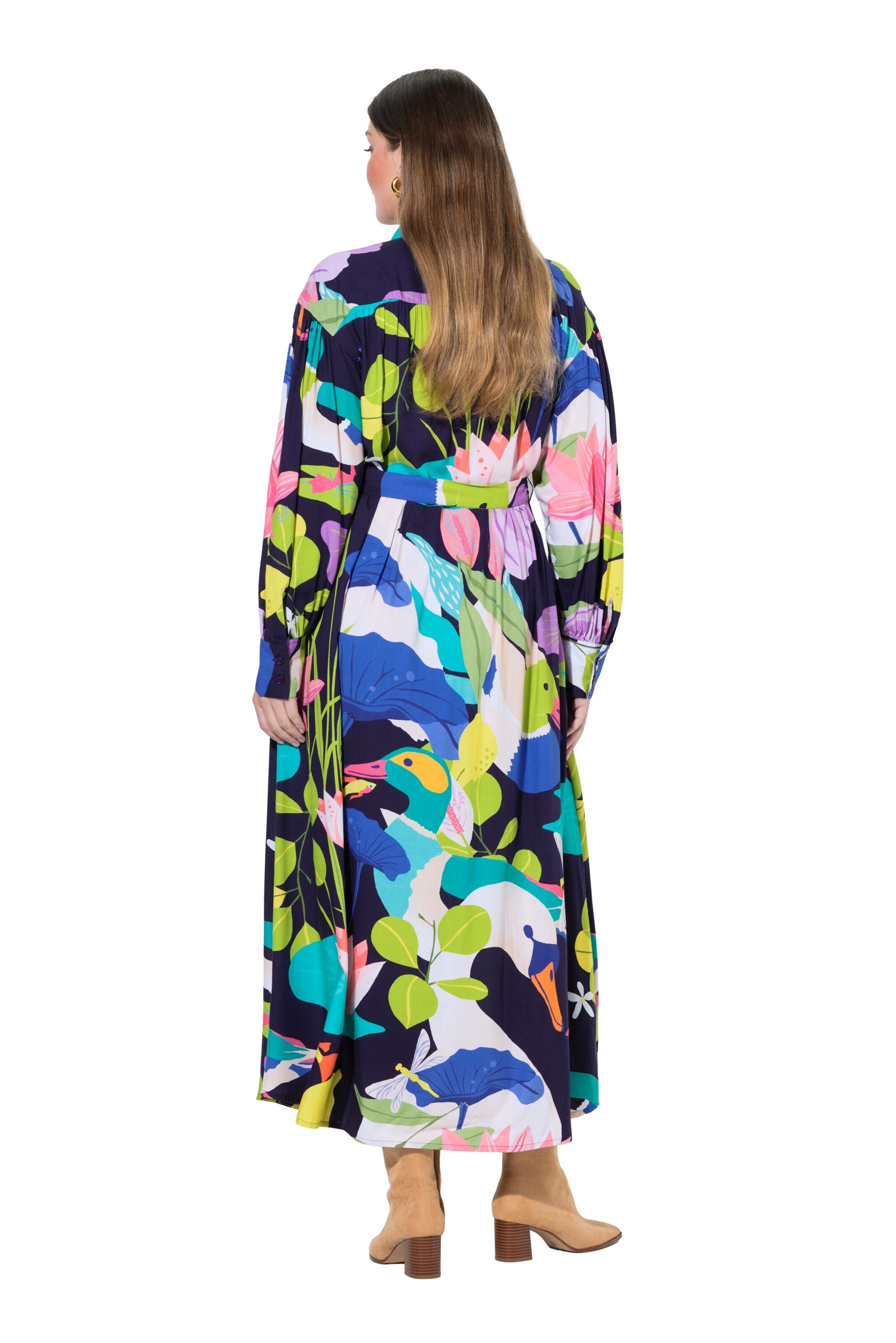 Ulla Popken Jurk in Gemengde kleuren