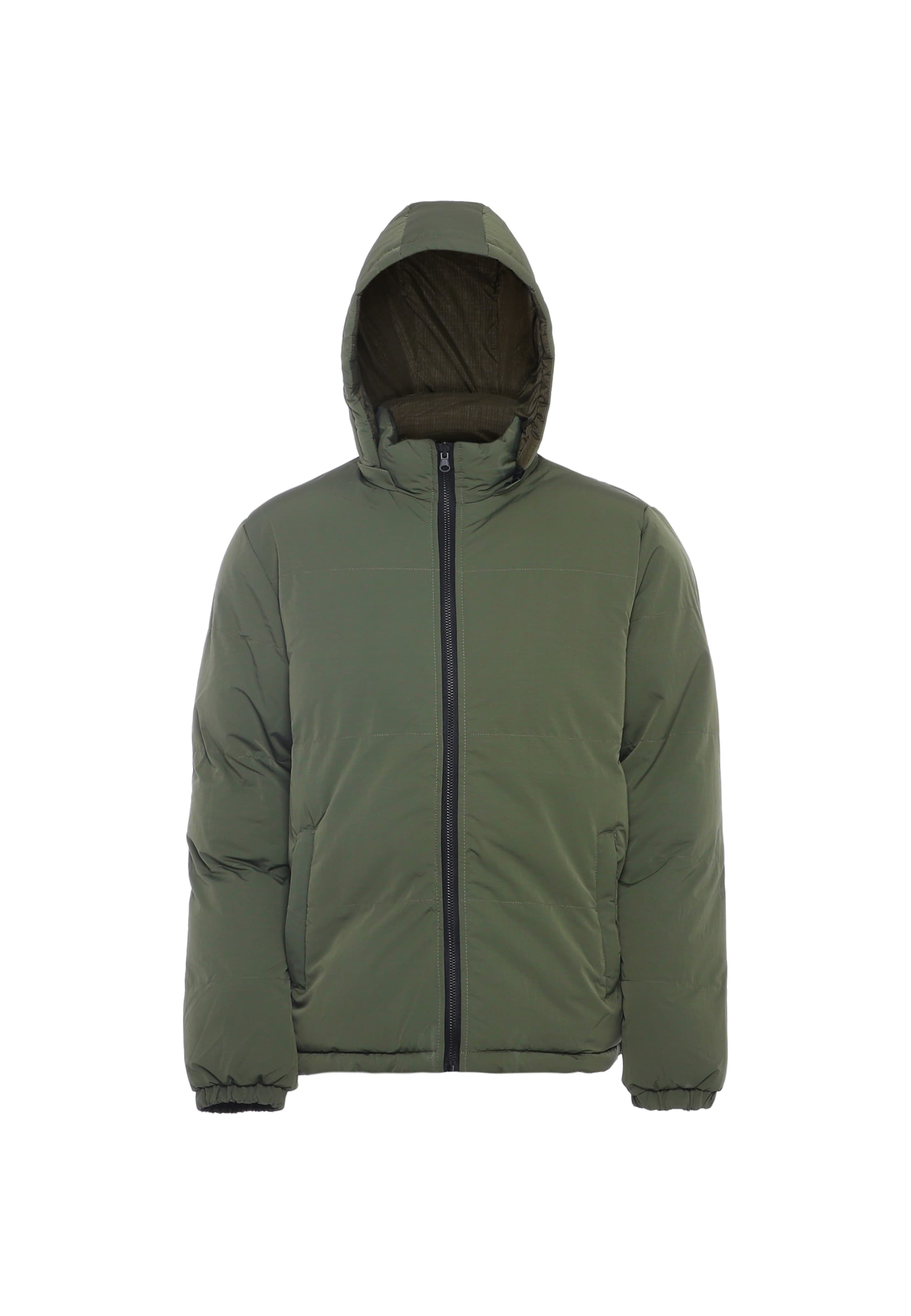 Giacca invernale di BRAELYN in verde: frontale