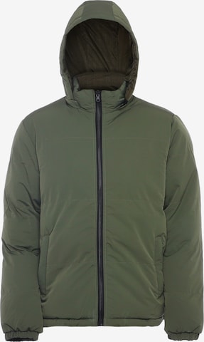 BRAELYN Winter Jacket in Green: front