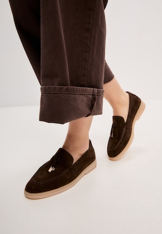 Mocassin CESARE GASPARI en marron