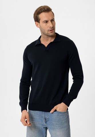 Moxx Paris Pulover | modra barva