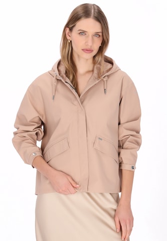 DreiMaster Klassik Between-season jacket in Orange: front