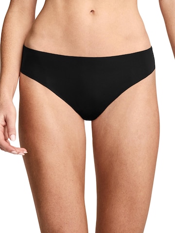 JOCKEY Thong 'Invisible Edge Thong' in Black: front