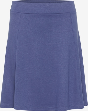 Kaffe Skirt 'Jolen' in Blue: front