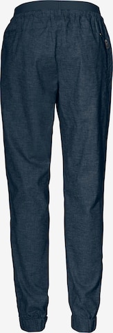 VAUDE Regular Outdoor Pants 'Redmont' in Blue
