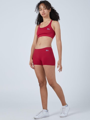 SPORTKIND Leggings 'Tights' in Red: front