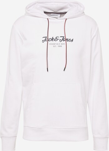 JACK & JONES Sweatshirt 'Henry' in Weiß: predná strana