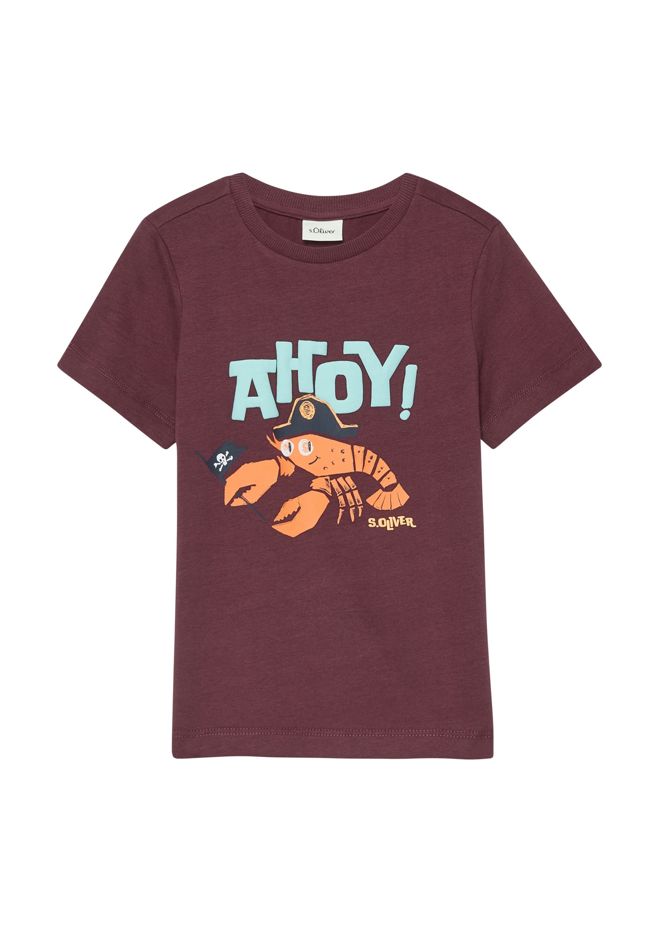 s.Oliver Shirt in Rood: voorkant