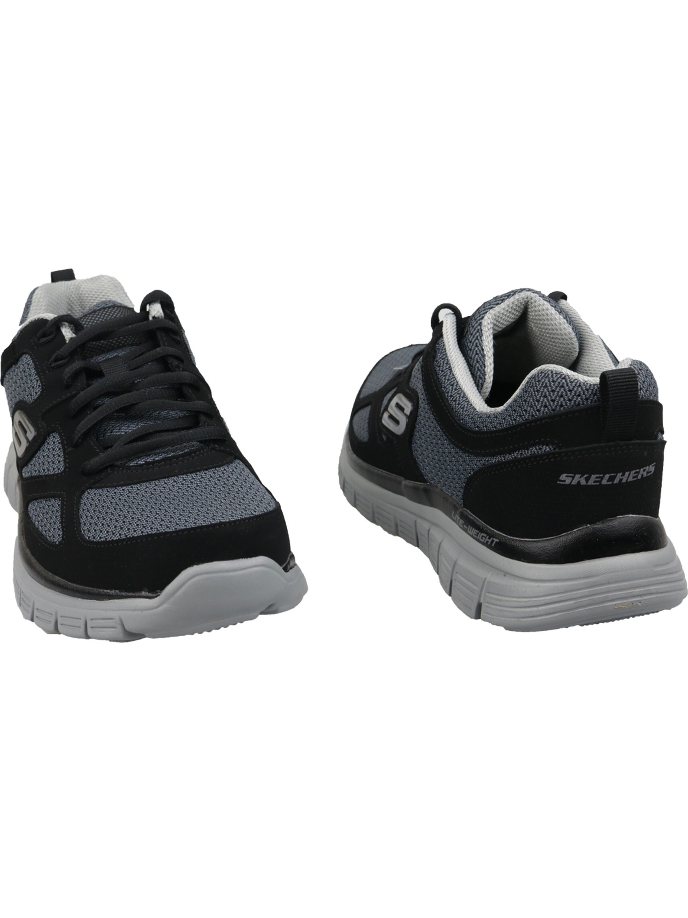 SKECHERS Låg sneaker 'BURNS' i svart