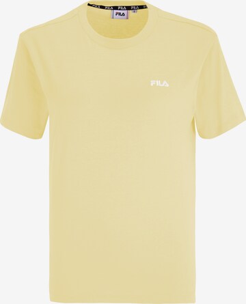 FILA Functioneel shirt 'BIENDORF' in Geel: voorkant