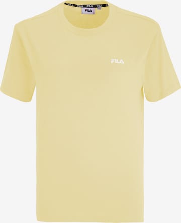 T-shirt fonctionnel 'BIENDORF' FILA en jaune : devant