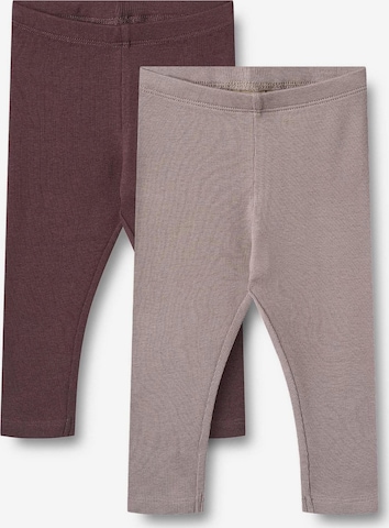 WHEAT Regular Leggings 'Maddy' in Bruin: voorkant