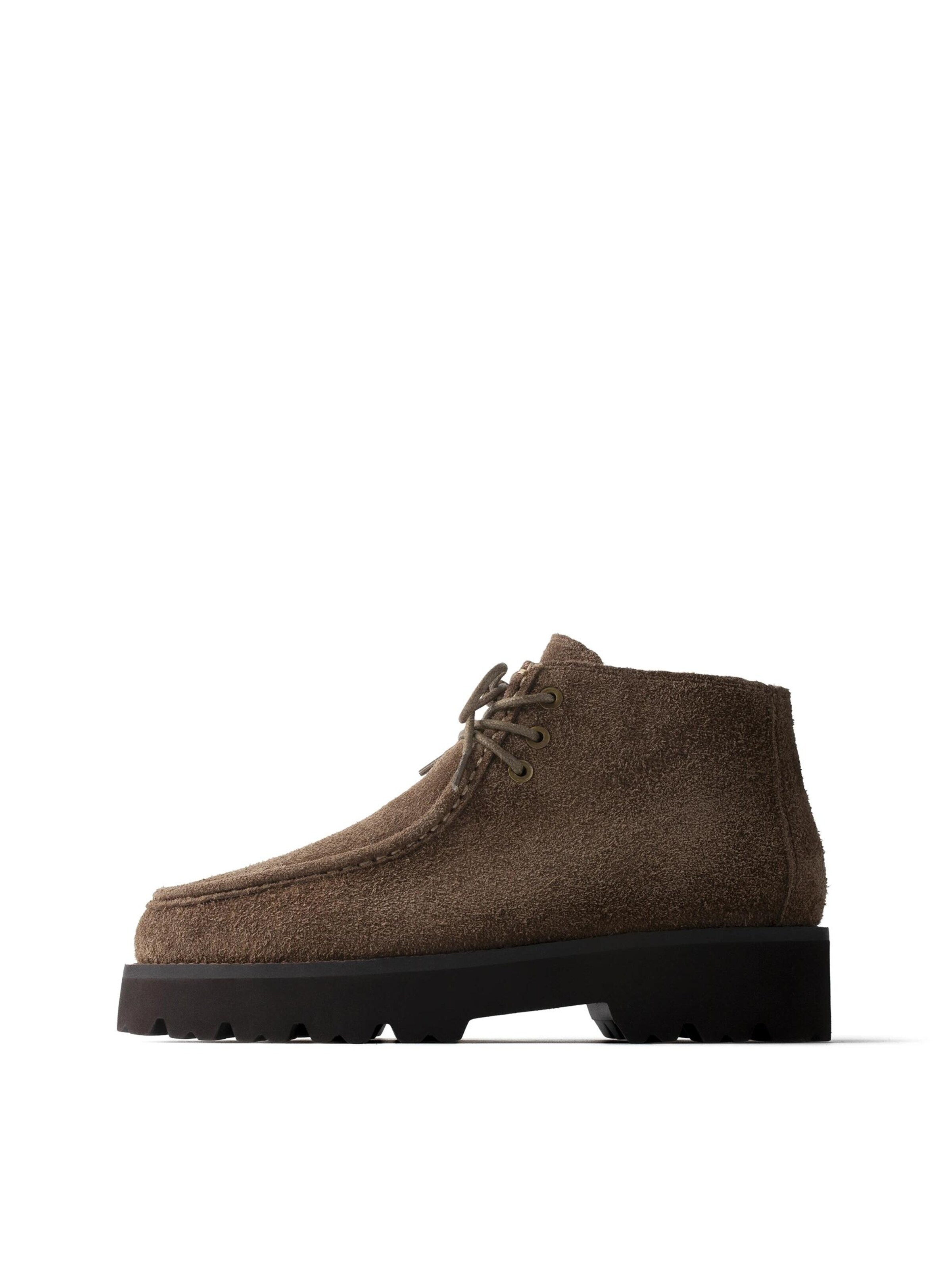 Cizme glezne 'FROSTY MORNING WALK' de la L37 HANDMADE SHOES pe maro: față