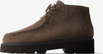 Cizme glezne 'FROSTY MORNING WALK' de la L37 HANDMADE SHOES pe maro: față