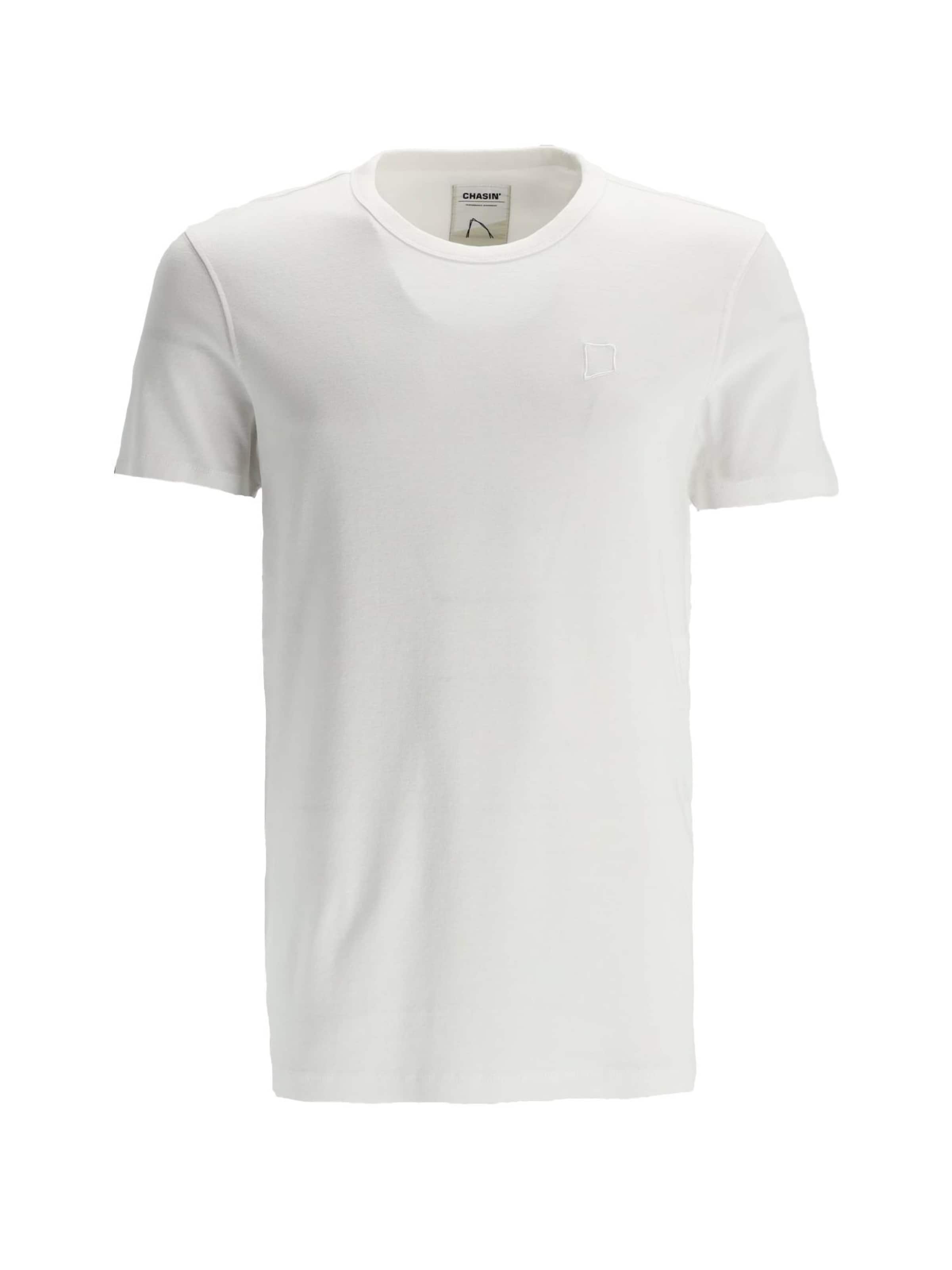 CHASIN' Shirt in White: front
