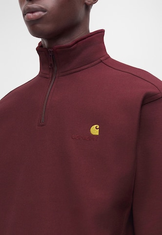 Carhartt WIPRegular Fit Sweater majica 'American Script' - crvena boja