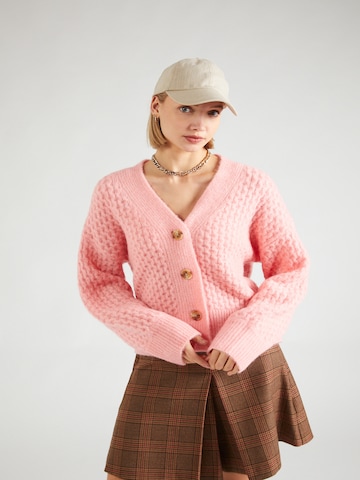 Geacă tricotată 'Olisse' de la InWear pe roz: față