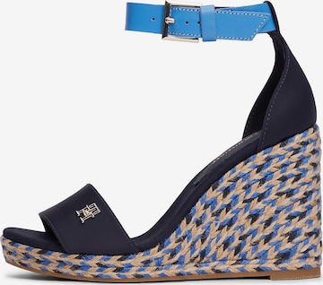 Sandales TOMMY HILFIGER en noir : devant